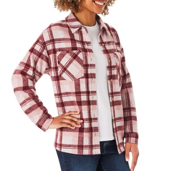 Member's Mark Women's Cozy Button Down Size XS - Picture 2 of 12